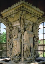 Der Brunnen des Moses, David und Moses, 1395-1404